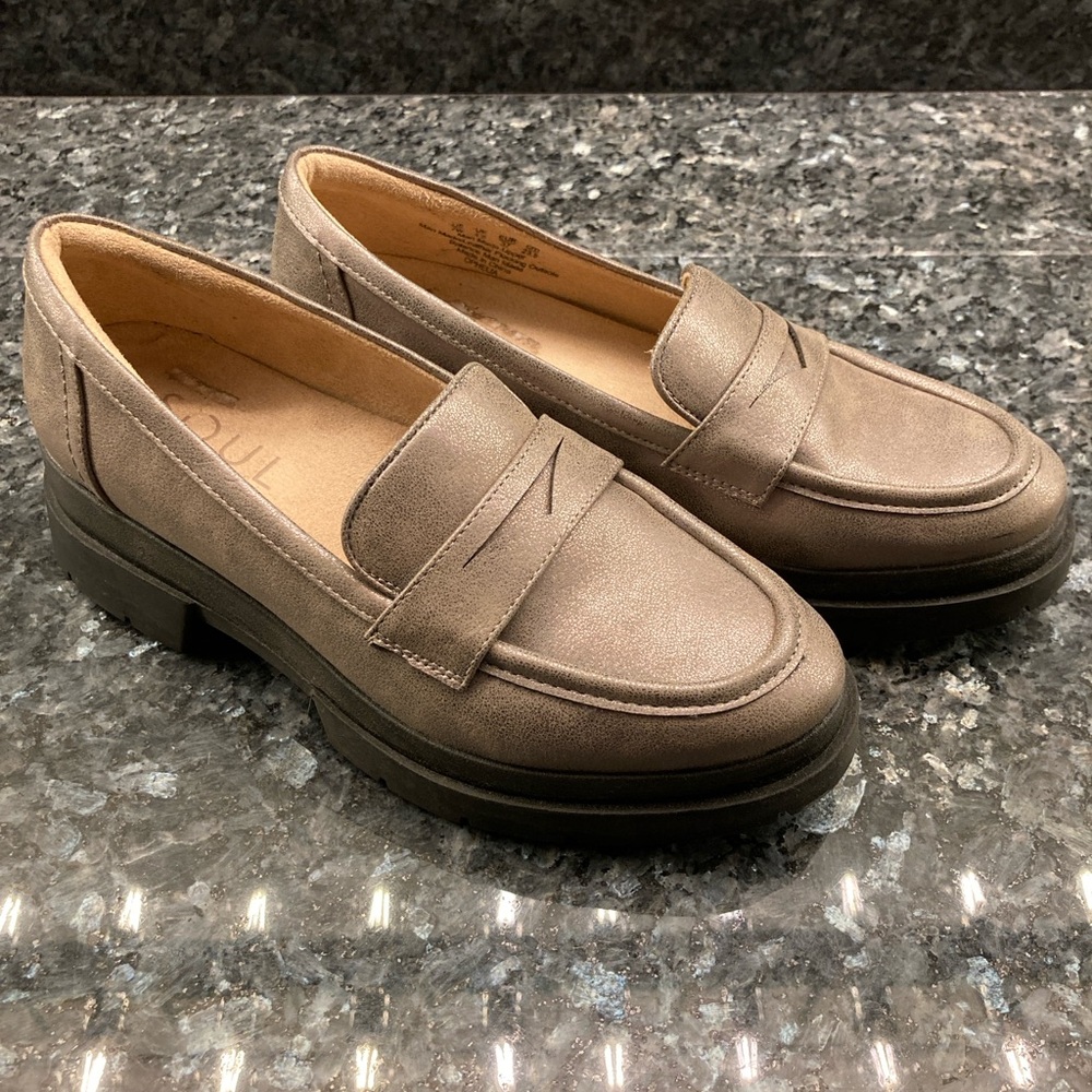 Stylish Gray Loafers